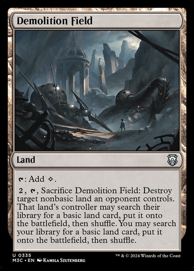 Campo de Demolição / Demolition Field - Magic: The Gathering - MoxLand