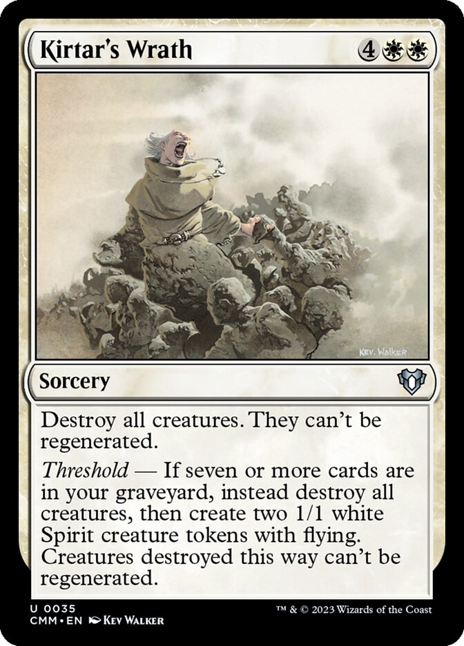 Ira de Kirtar / Kirtar's Wrath - Magic: The Gathering - MoxLand