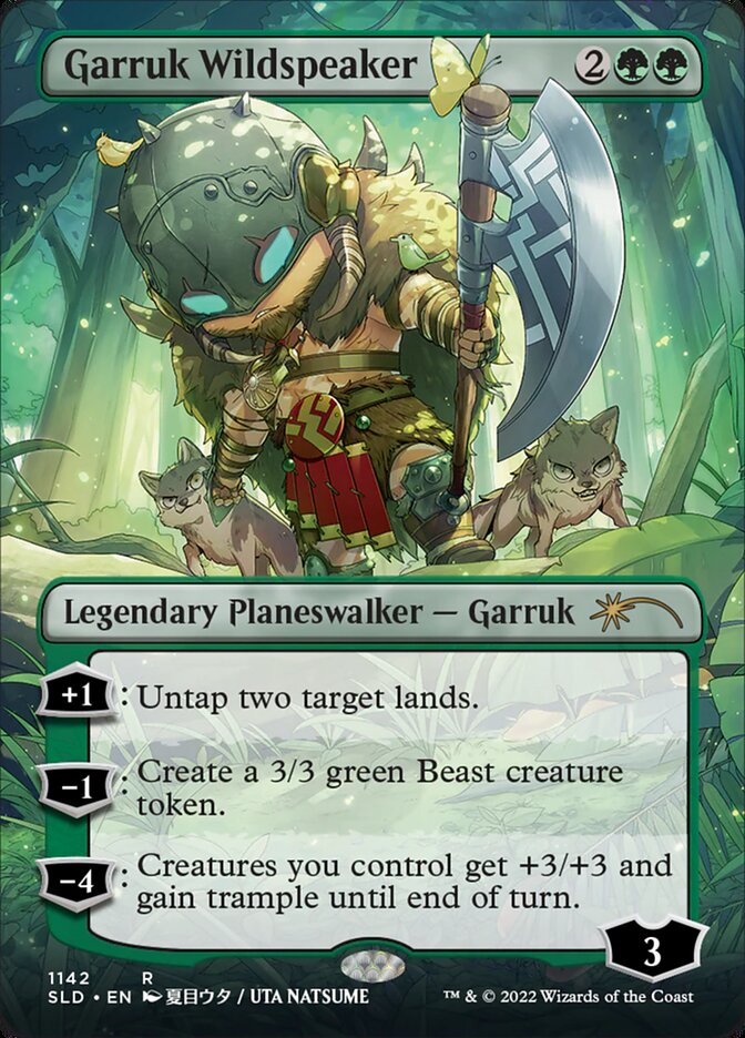 Garruk Falabravo / Garruk Wildspeaker - Magic: The Gathering - MoxLand