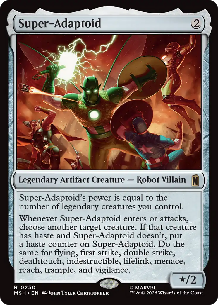 Super-Adaptoid - Magic: The Gathering - MoxLand