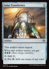 Transformador Solar / Solar Transformer - Magic: The Gathering - MoxLand