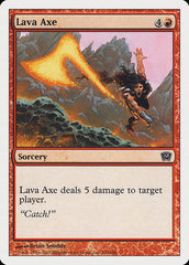 Machado de Lava / Lava Axe - Magic: The Gathering - MoxLand