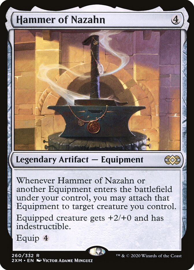 Martelo de Nazahn / Hammer of Nazahn - Magic: The Gathering - MoxLand