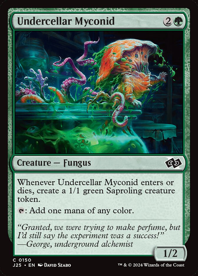 Miconídeo do Subcelário / Undercellar Myconid - Magic: The Gathering - MoxLand
