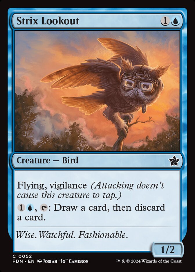 Vigia Estrige / Strix Lookout - Magic: The Gathering - MoxLand