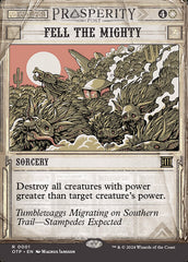 Derrubar os Poderosos / Fell the Mighty - Magic: The Gathering - MoxLand