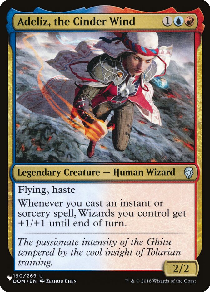 Adeliz, o Vento Cinzento / Adeliz, the Cinder Wind - Magic: The Gathering - MoxLand