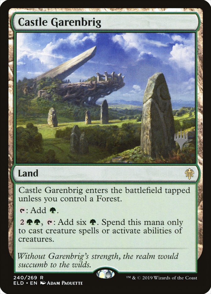Castelo de Pontegaren / Castle Garenbrig - Magic: The Gathering - MoxLand
