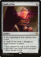 Cajado de Nin / Staff of Nin - Magic: The Gathering - MoxLand