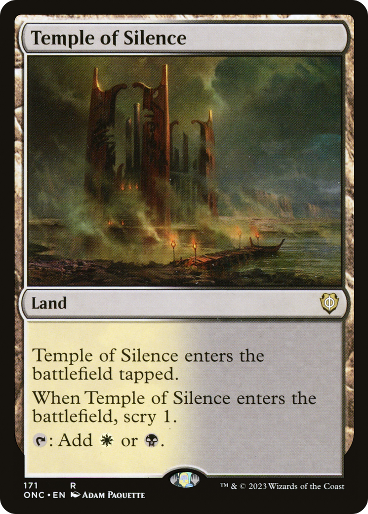 Templo do Silêncio / Temple of Silence - Magic: The Gathering - MoxLand