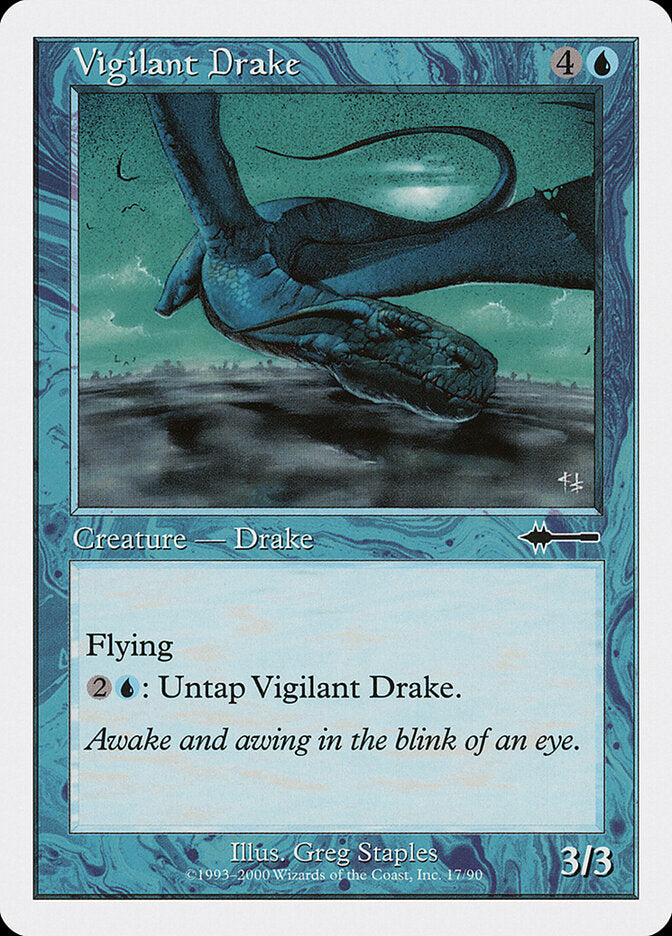 Dragonete Vigilante / Vigilant Drake - Magic: The Gathering - MoxLand