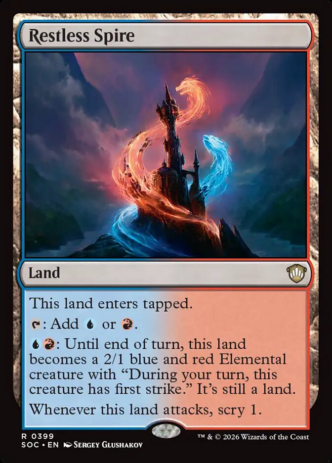 Torre Inquieta / Restless Spire - Magic: The Gathering - MoxLand
