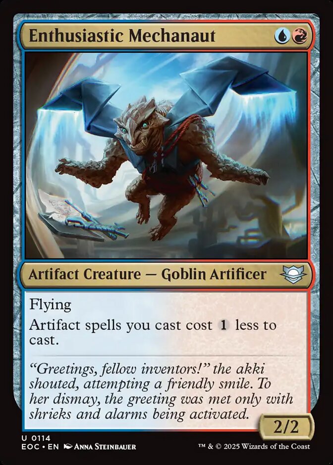 Mecanauta Entusiástica / Enthusiastic Mechanaut - Magic: The Gathering - MoxLand