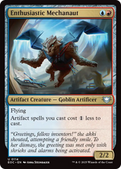 Mecanauta Entusiástica / Enthusiastic Mechanaut - Magic: The Gathering - MoxLand