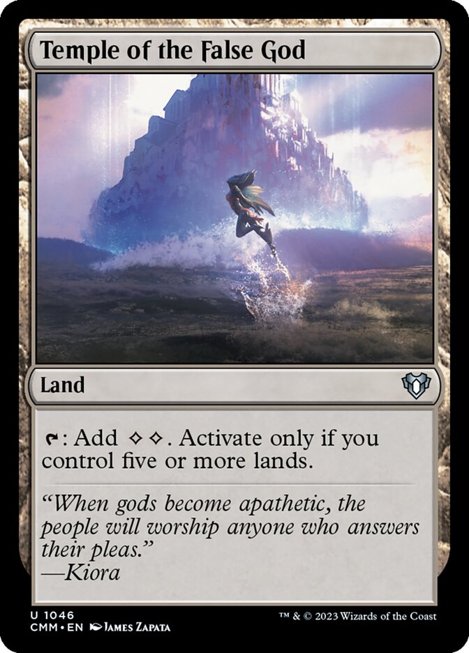 Templo do Falso Deus / Temple of the False God - Magic: The Gathering - MoxLand