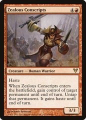Recrutas Zelosos / Zealous Conscripts - Magic: The Gathering - MoxLand