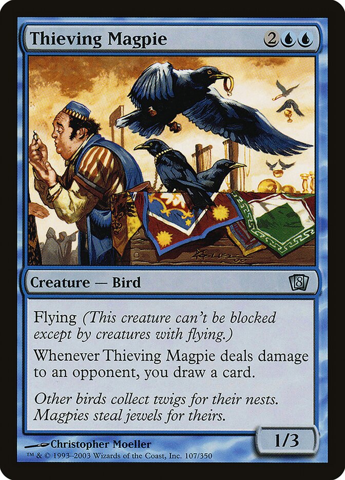 Gralha Larápia / Thieving Magpie - Magic: The Gathering - MoxLand