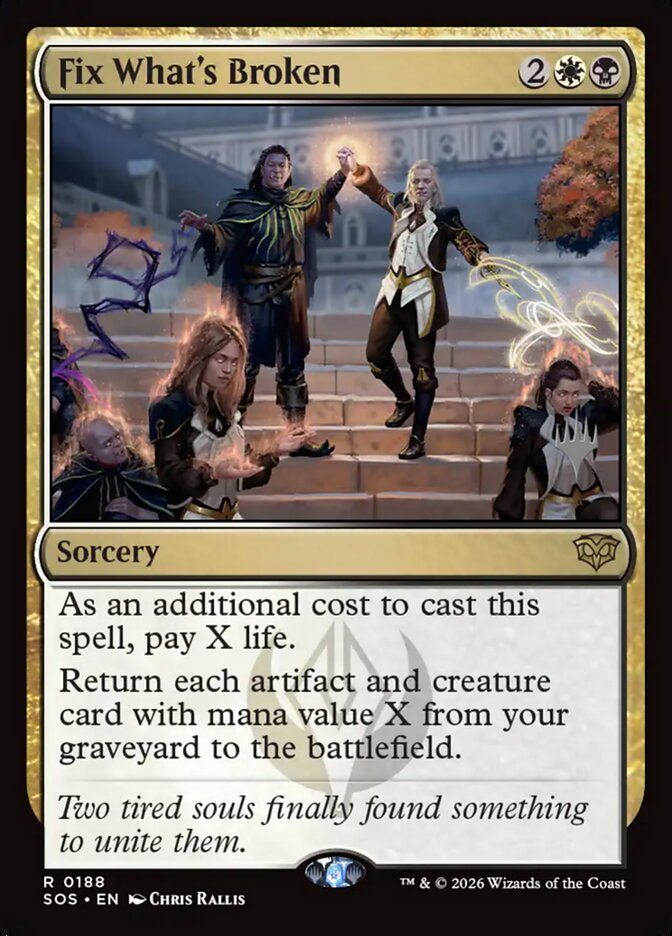 Fix What's Broken - Magic: The Gathering - MoxLand