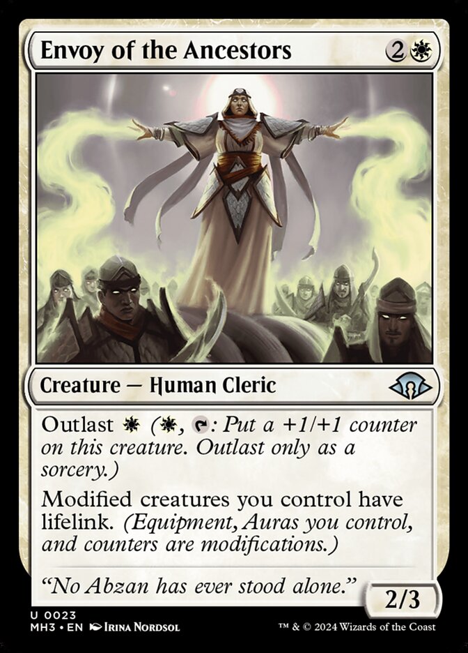 Enviada dos Ancestrais / Envoy of the Ancestors - Magic: The Gathering - MoxLand