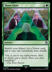 Três Visitas / Three Visits - Magic: The Gathering - MoxLand