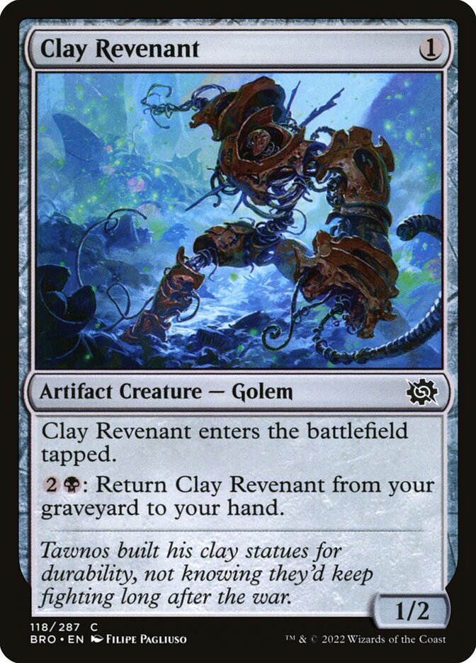 Ressurgido de Argila / Clay Revenant - Magic: The Gathering - MoxLand