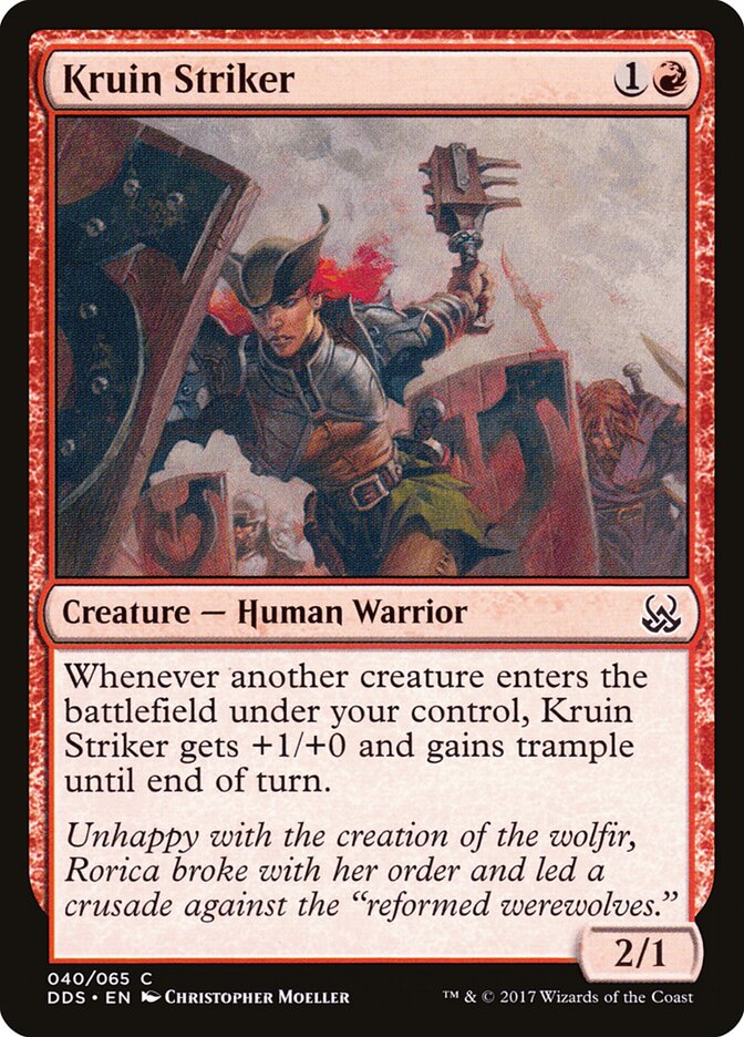 Atacante de Kruin / Kruin Striker - Magic: The Gathering - MoxLand