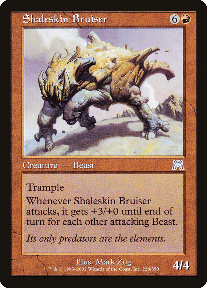 Xistoderme Esmagador / Shaleskin Bruiser - Magic: The Gathering - MoxLand