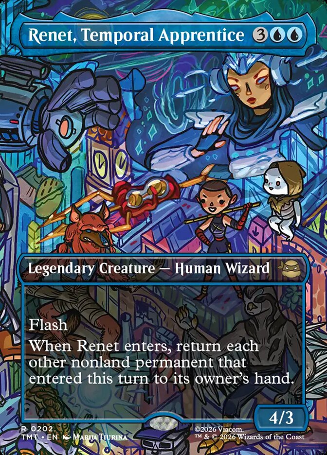 Renet, Temporal Apprentice - Magic: The Gathering - MoxLand