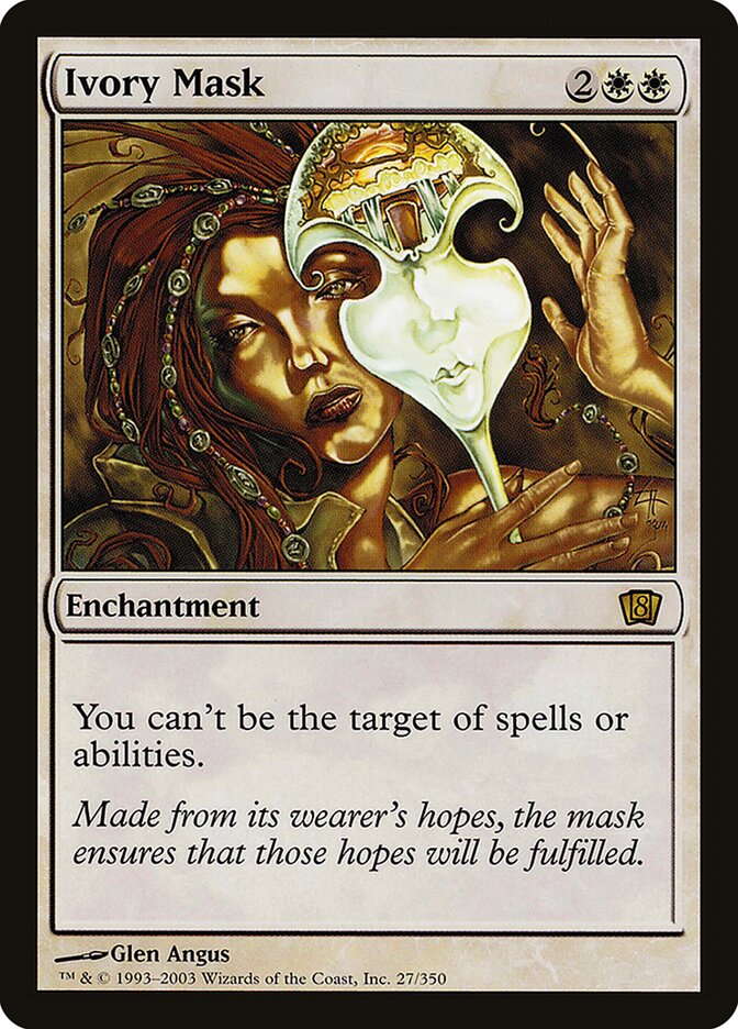Máscara de Marfim / Ivory Mask - Magic: The Gathering - MoxLand