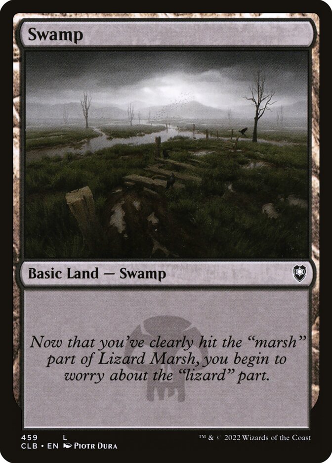 Pântano / Swamp - Magic: The Gathering - MoxLand