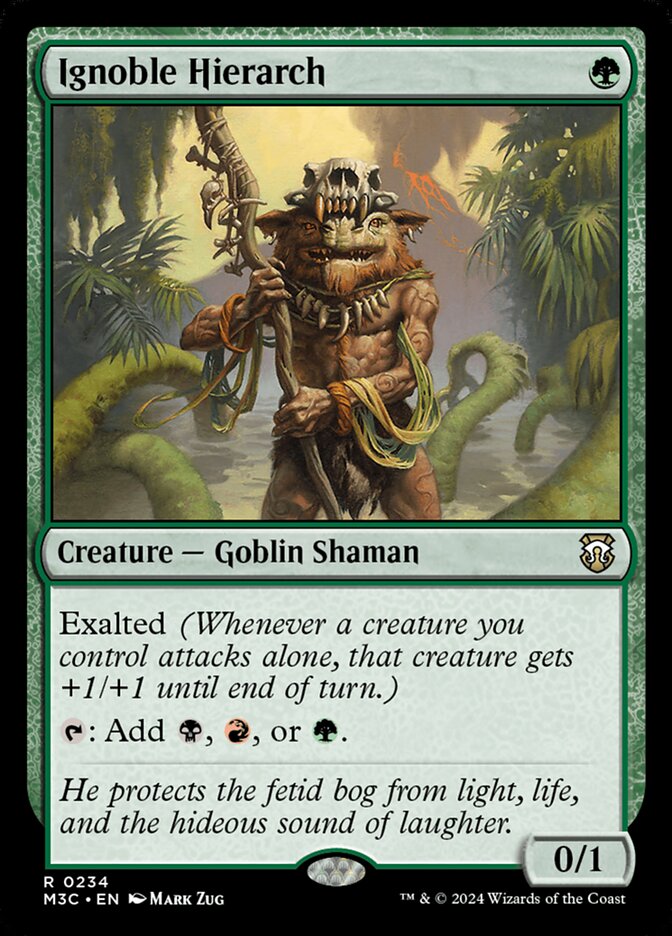 Hierarca Ignóbil / Ignoble Hierarch - Magic: The Gathering - MoxLand