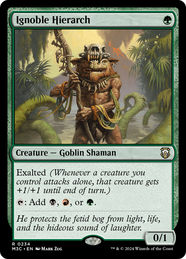 Hierarca Ignóbil / Ignoble Hierarch - Magic: The Gathering - MoxLand