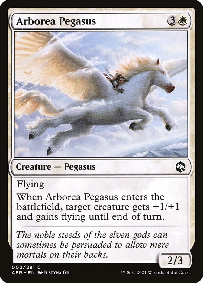 Pégaso de Arbórea / Arborea Pegasus - Magic: The Gathering - MoxLand