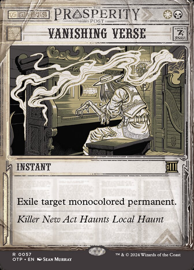 Verso Desvanecedor / Vanishing Verse - Magic: The Gathering - MoxLand