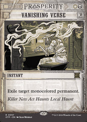 Verso Desvanecedor / Vanishing Verse - Magic: The Gathering - MoxLand