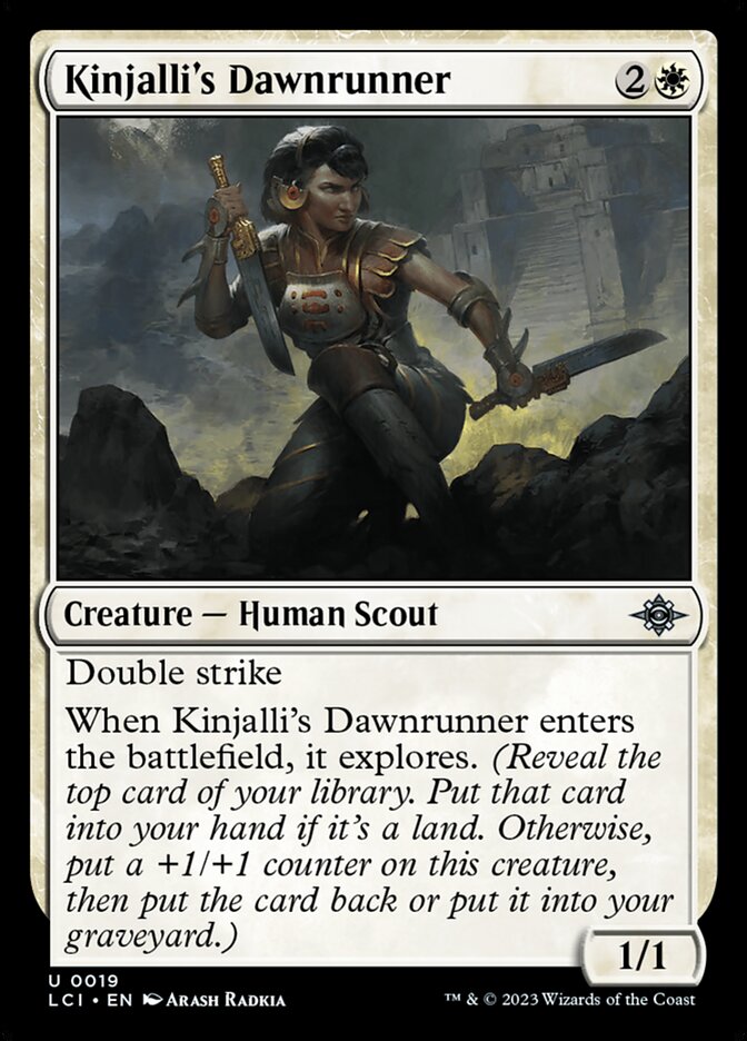 Corredora da Aurora de Kinjalli / Kinjalli's Dawnrunner - Magic: The Gathering - MoxLand