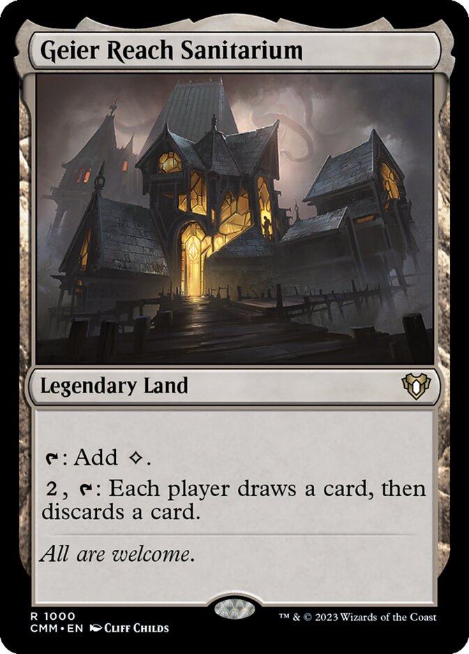 Sanatório da Cordilheira de Geier / Geier Reach Sanitarium - Magic: The Gathering - MoxLand
