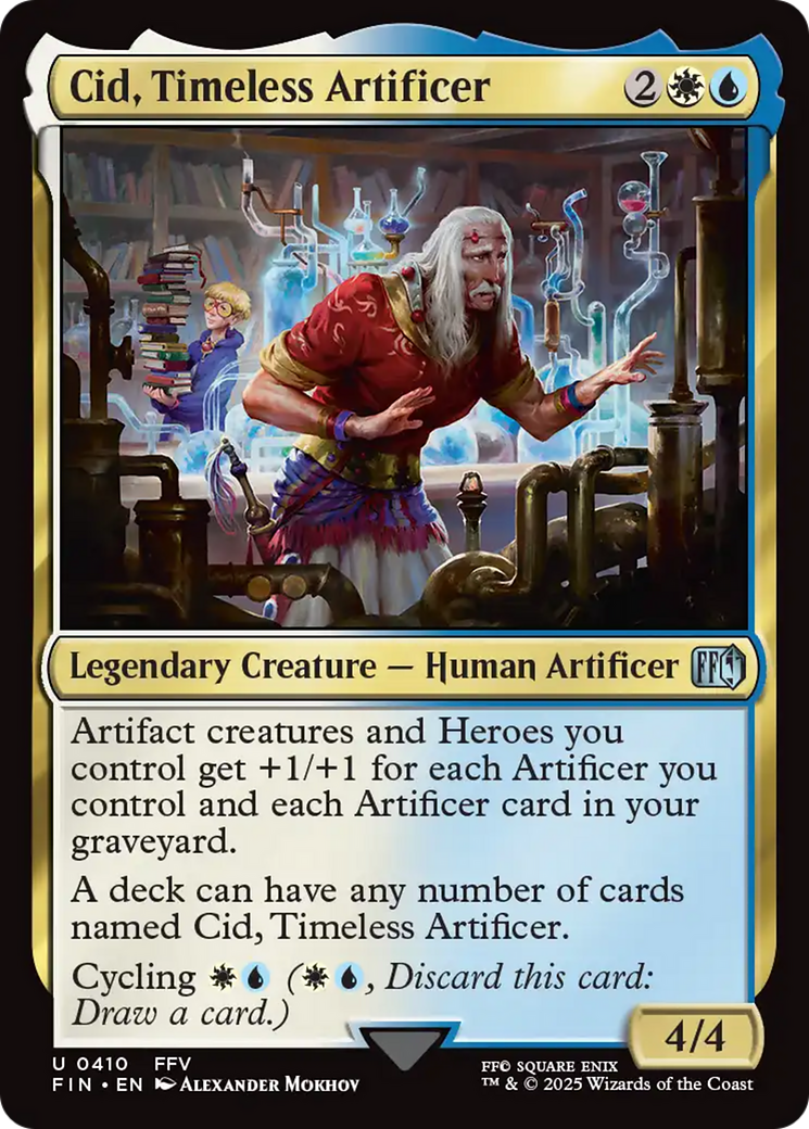 Cid, Artífice Atemporal / Cid, Timeless Artificer - Magic: The Gathering - MoxLand