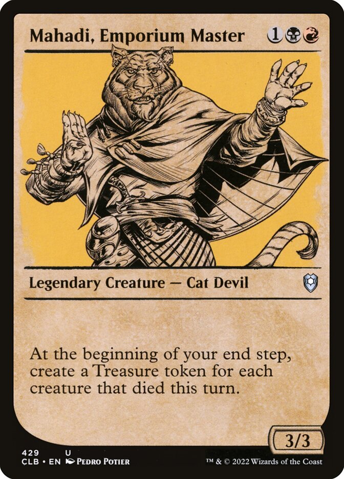 Mahadi, Mestre do Empório / Mahadi, Emporium Master - Magic: The Gathering - MoxLand
