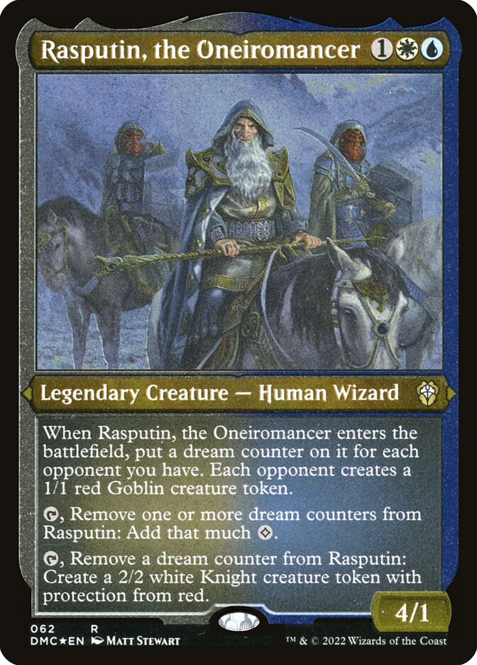 Rasputin, o Oniromante / Rasputin, the Oneiromancer - Magic: The Gathering - MoxLand