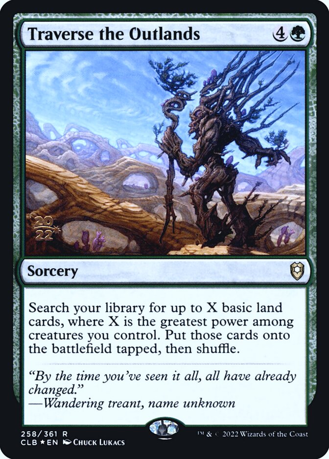 Atravessar as Terras Longínquas / Traverse the Outlands - Magic: The Gathering - MoxLand