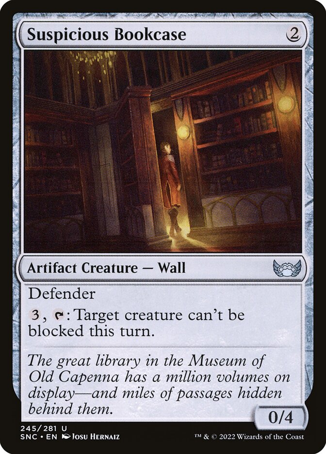 Estante Suspeita / Suspicious Bookcase - Magic: The Gathering - MoxLand