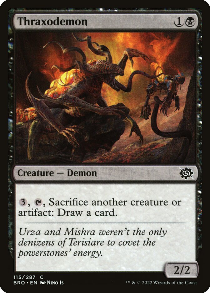 Thraxodemônio / Thraxodemon - Magic: The Gathering - MoxLand
