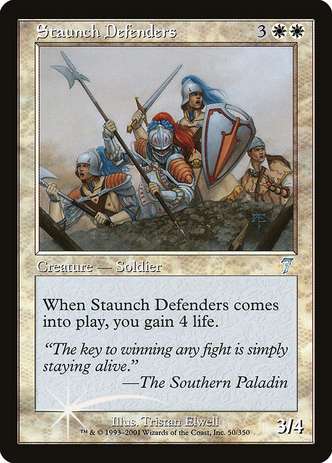 Defensores Inabaláveis / Staunch Defenders - Magic: The Gathering - MoxLand