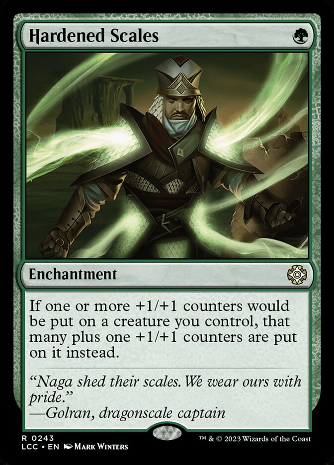 Escamas Endurecidas / Hardened Scales - Magic: The Gathering - MoxLand