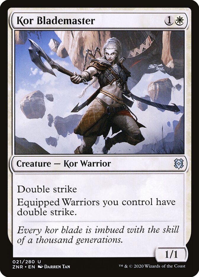 Espadachim-mestra Kor / Kor Blademaster - Magic: The Gathering - MoxLand