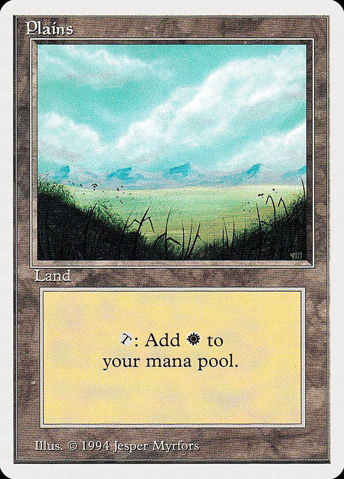 Planície / Plains - Magic: The Gathering - MoxLand