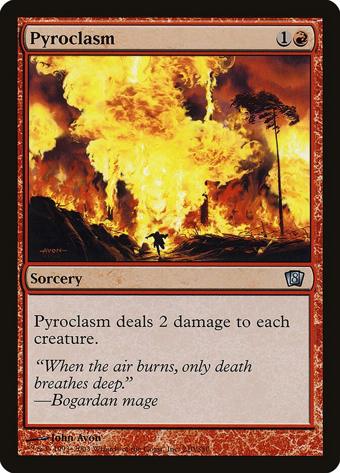 Piroclasma / Pyroclasm - Magic: The Gathering - MoxLand