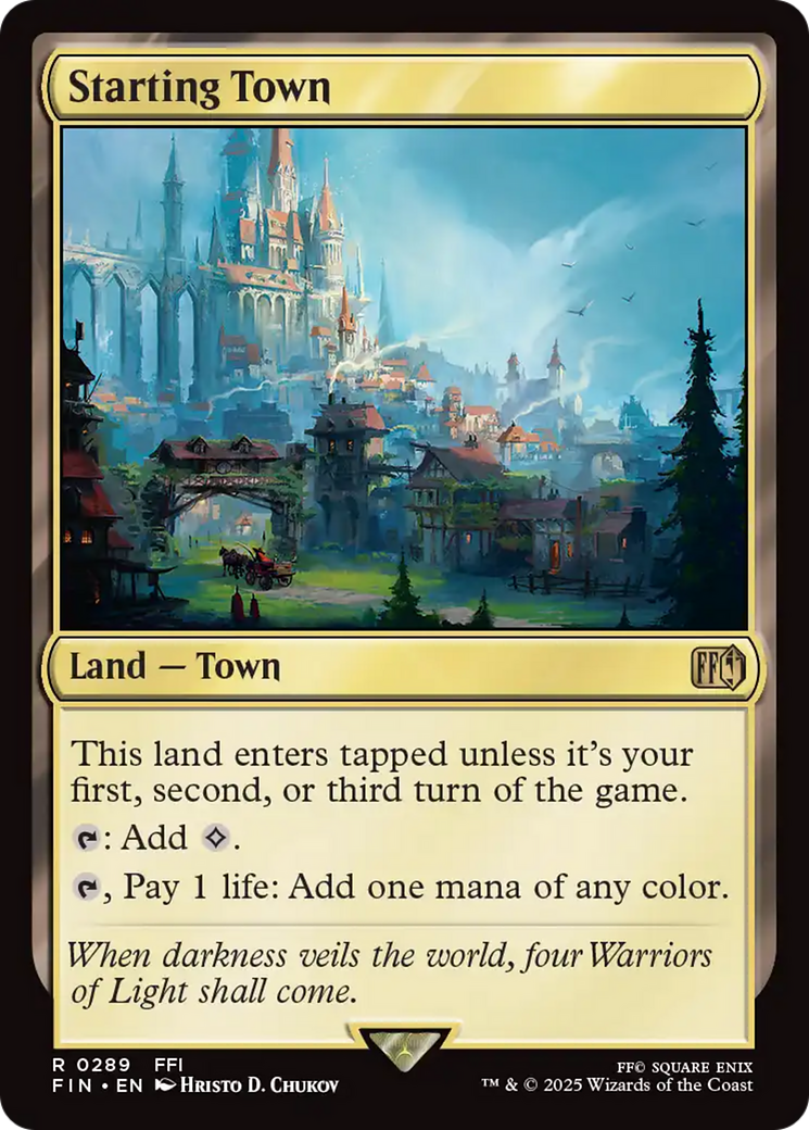 Cidade Inicial / Starting Town - Magic: The Gathering - MoxLand