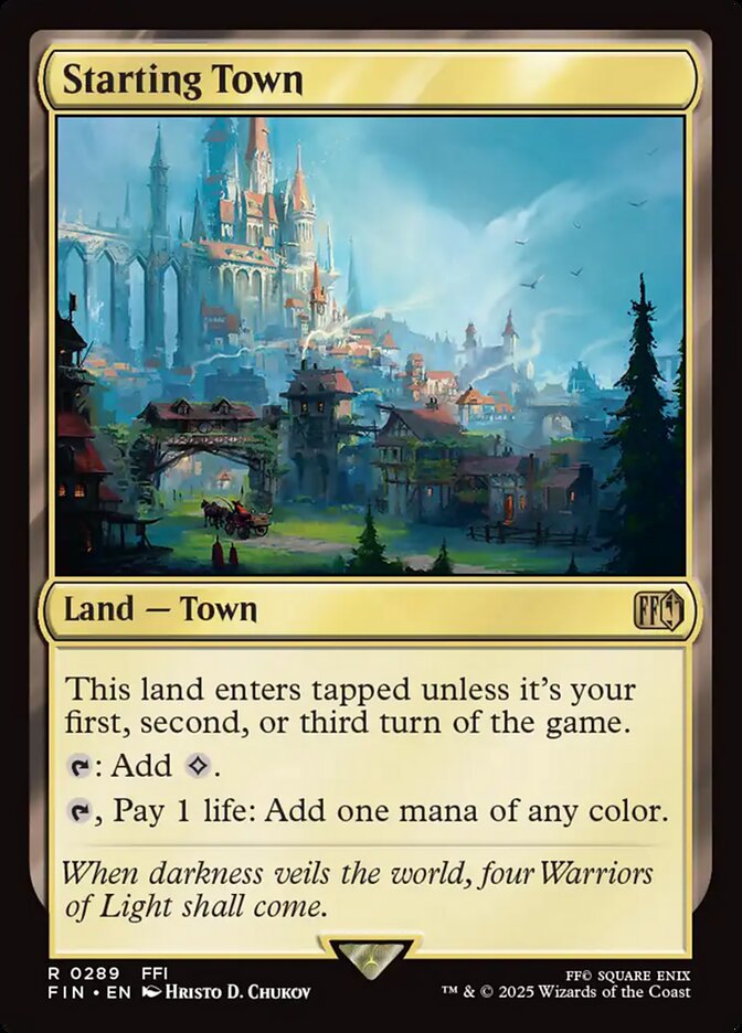 Cidade Inicial / Starting Town - Magic: The Gathering - MoxLand